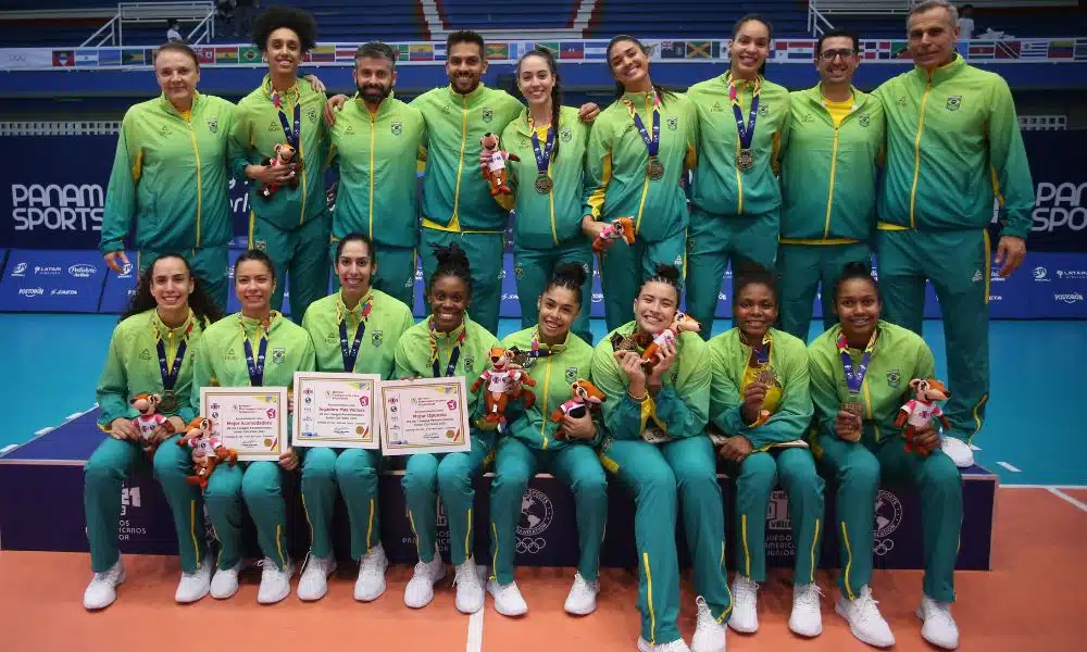 vôlei feminino pan júnior cáli 2021