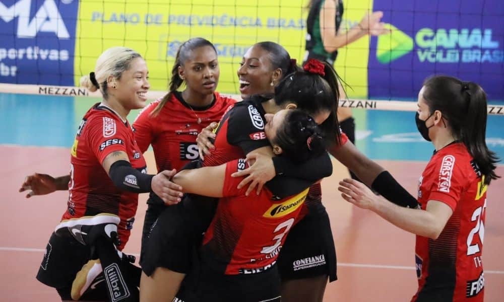 Sesi Vôlei Bauru x Brasília - Superliga feminina