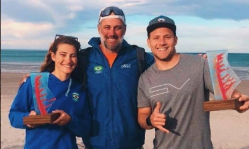 Giovanna Prada e Mateus Isaac conquistam o Sul-Americano de IQFoil