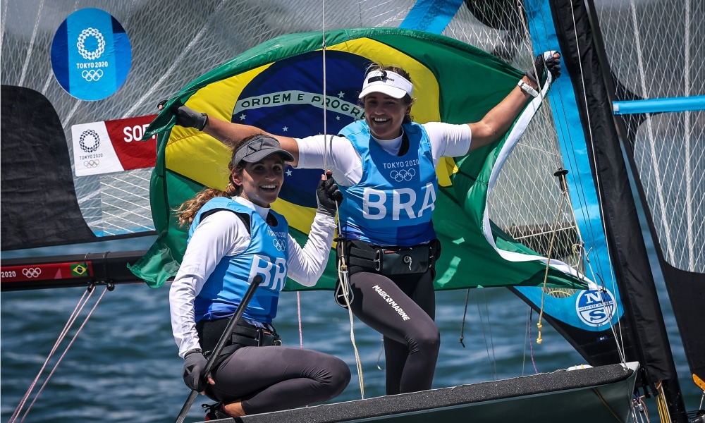Martine Grael exalta superação e quer tentar o tri em Paris com Kahena Kunze