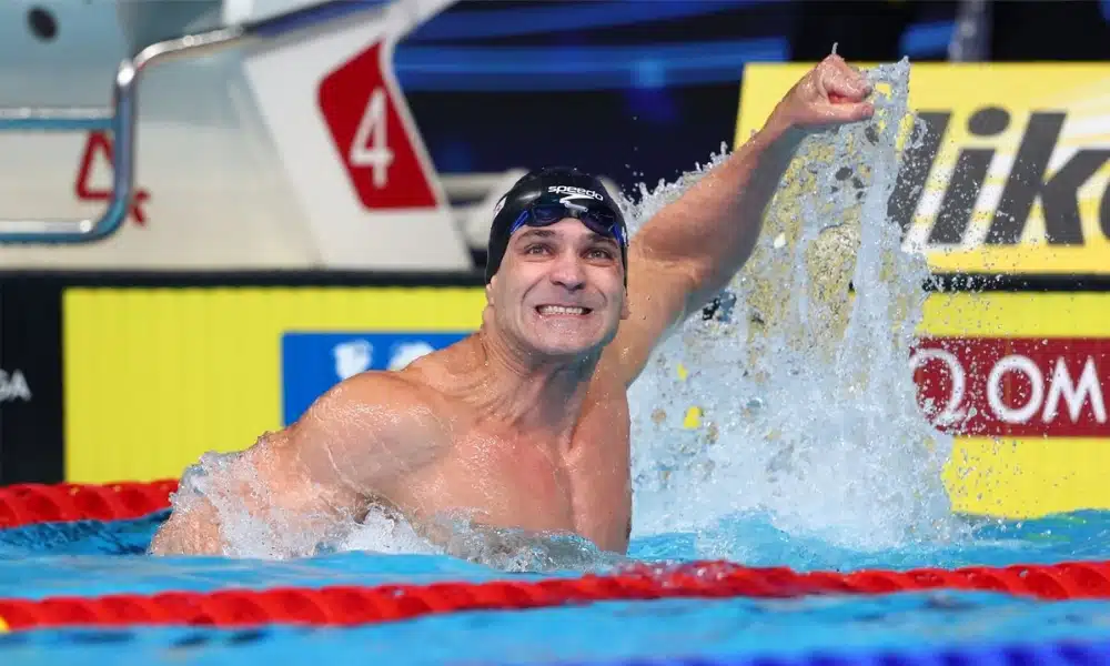 Nicholas Santos vence os 50m borboleta no Mundial de natação em piscina curta Bola da Vez