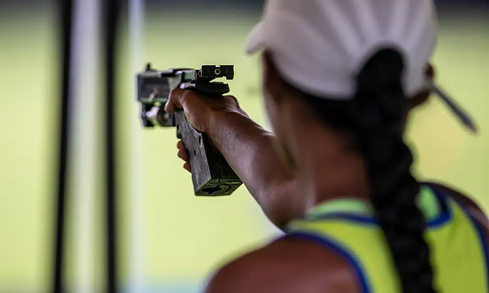 Ana Clara Bezerra Pentatlo moderno revezamento misto Jogos Pan-Americanos de Cáli