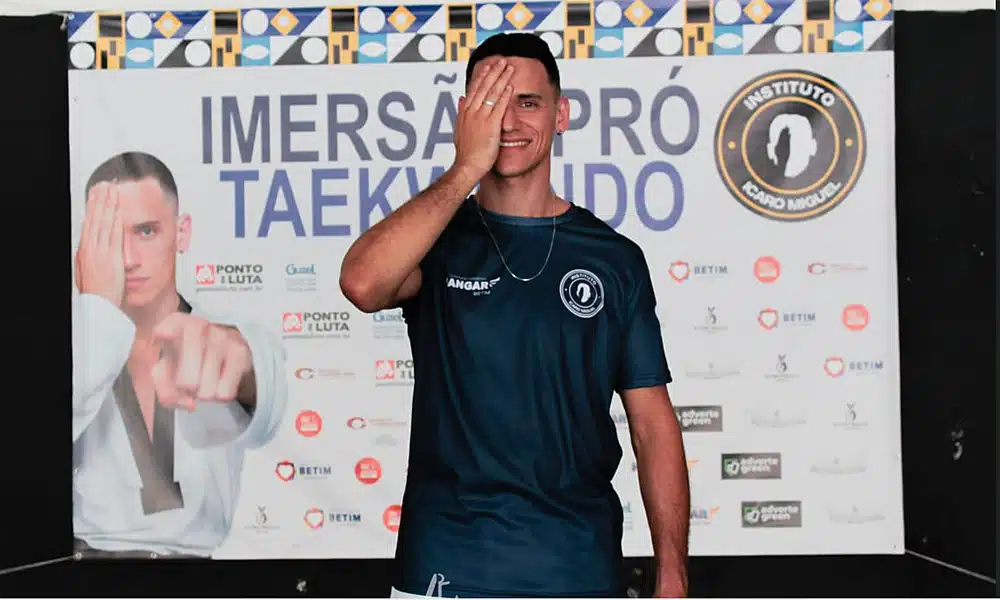 Ícaro Miguel taekwondo Instituto Ícaro Miguel lançamento