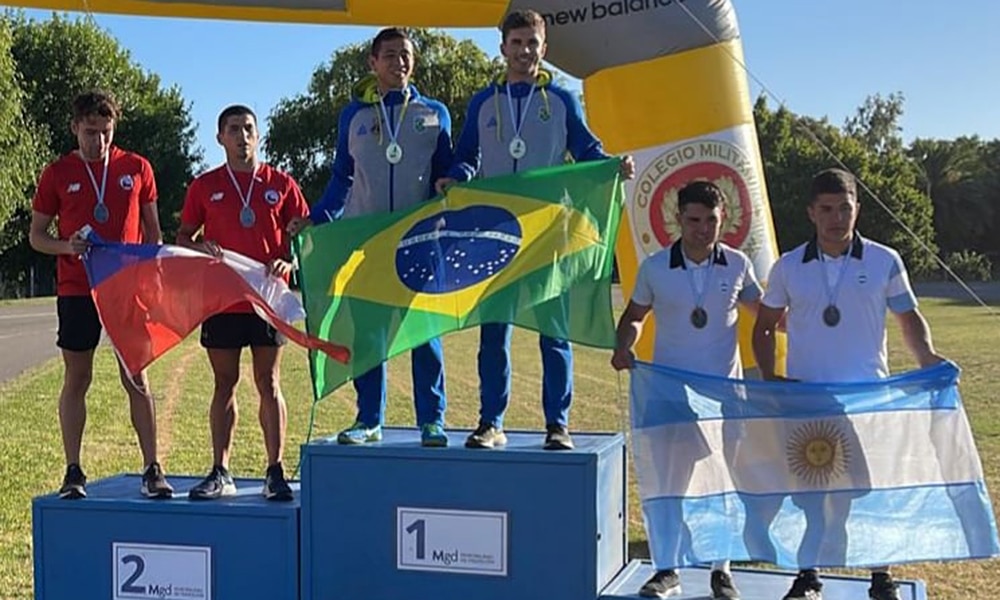 Brasil pódio pódios Campeonato Pan/Sul-Americano pentalo moderno argentina