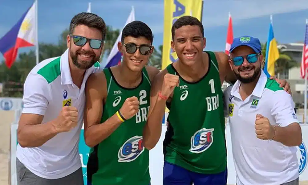 Pedro e Vilso Pedro/Vilso vôlei de praia Mundial Sub-19