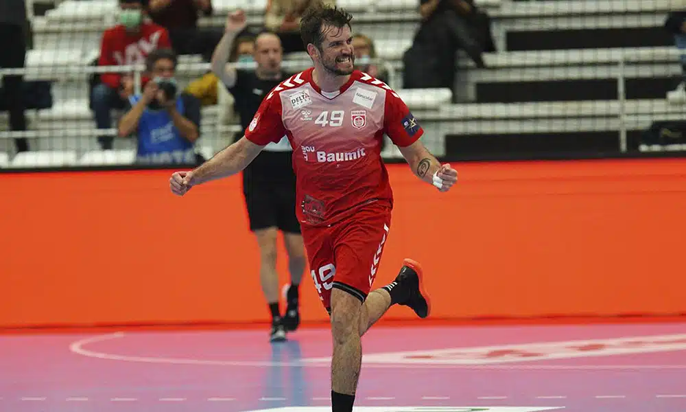 Raul Nantes Champions League de handebol masculino Dinamo Bucareste