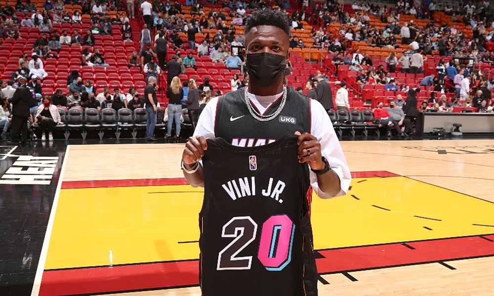 Vinícius Jr Vinícius Júnior Real Madrid Jimmy Butler Miami Heat NBA