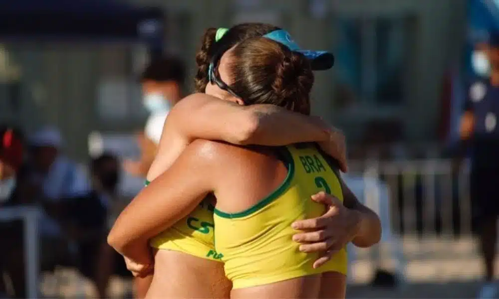 Ângela e Neide campeãs da etapa de Montevidéu do Circuito Sul-Americano de vôlei de praia