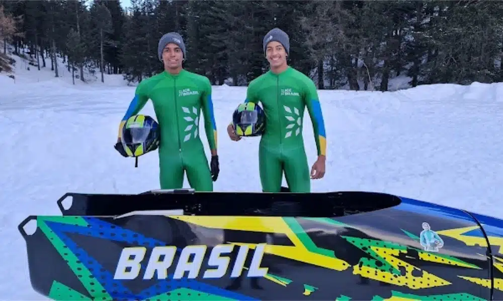 Gustavo Ferreira e Jadson Soares são 17º no Mundial Júnior de bobsled