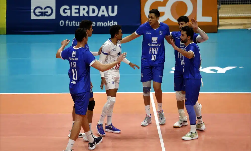 Minas e Guarulhos - Semifinal da Copa Brasil de vôlei