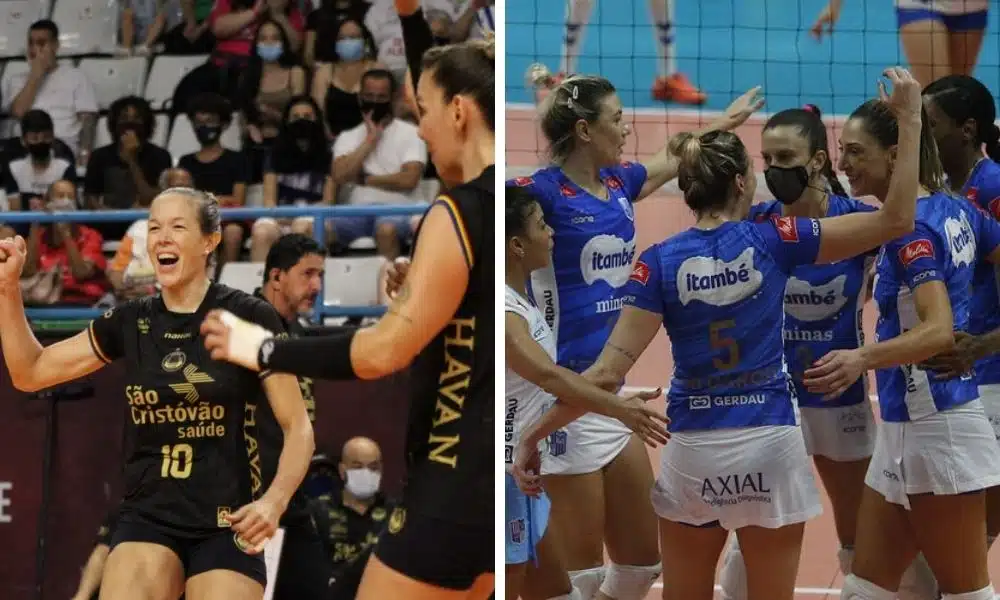 Osasco e Minas na semifinal da Copa Brasil de vôlei feminino superliga