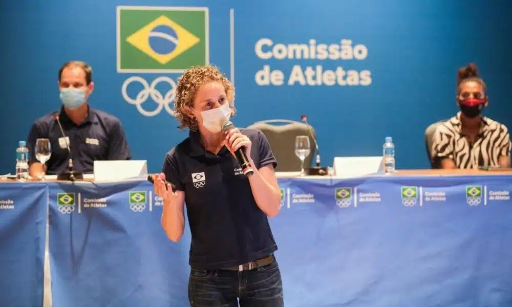 Pentatlo Moderno- Yane Marques na Comissão de Mulheres da UIPM