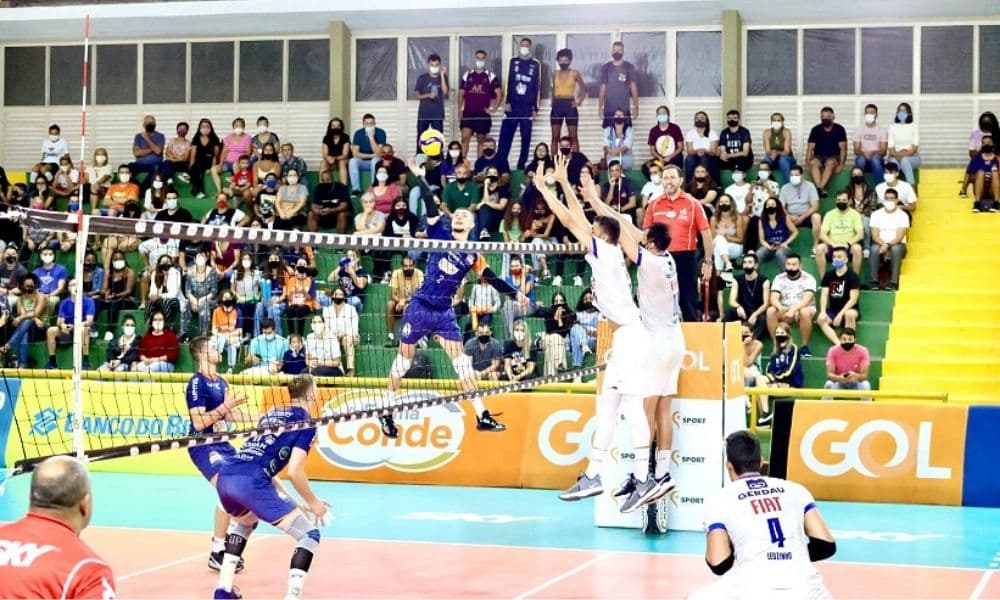 São José x Minas Superliga de vôlei masculino