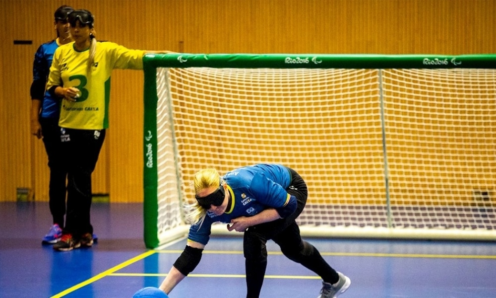 Seleção feminina e masculina de goalball