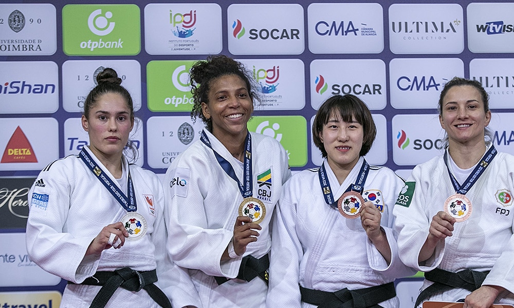 Rafaela Silva medalha ouro prata Grand Prix de Portugal Almada judô