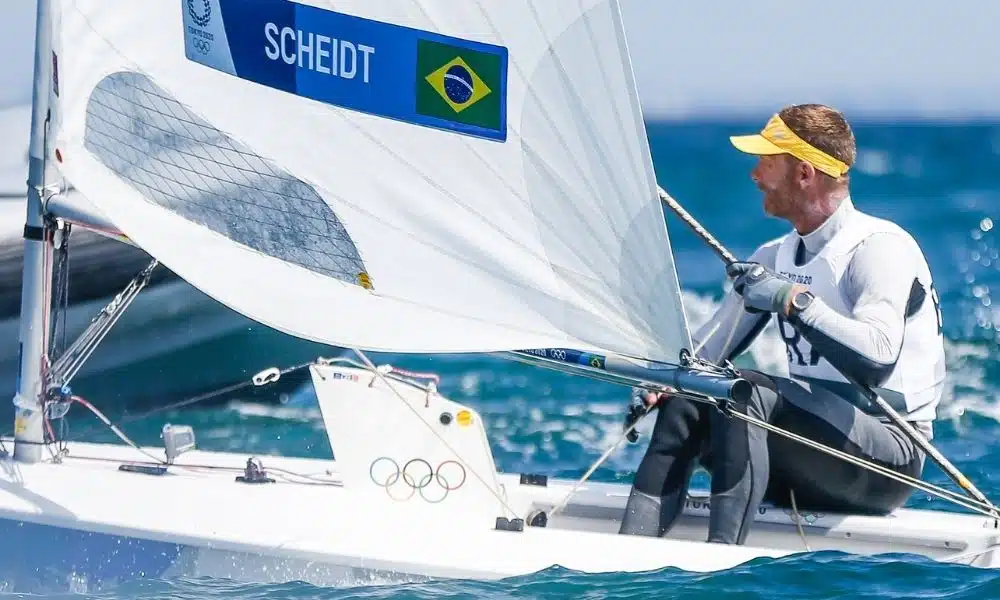 Robert Scheidt vela Tóquio 2020 Paris 2024