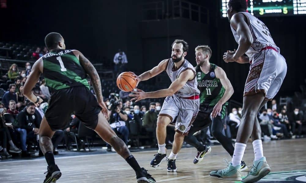 Vitor Benite San Pablo Burgos basquete masculino Champions League play in Marcelinho Huertas Tenerife