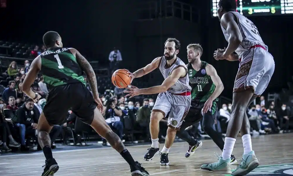 Vitor Benite San Pablo Burgos basquete masculino Champions League play in Marcelinho Huertas Tenerife