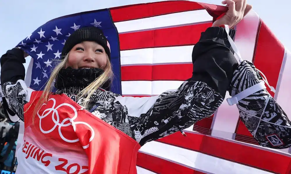 Chloe Kim - Queralt Castellet - Pequim 2022