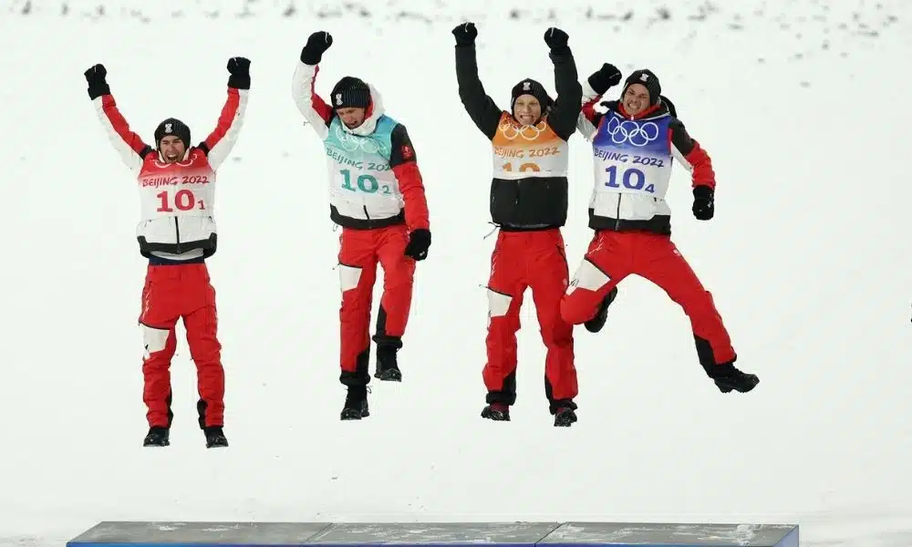 pequim-2022 salto de esqui por equipes