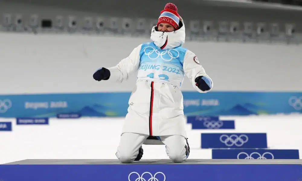 Joergen Graabak vence o combinado nórdico pista longa 10km pequim-2022