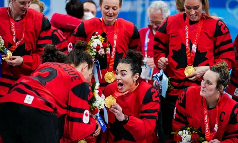 canadá hóquei ouro pequim-2022