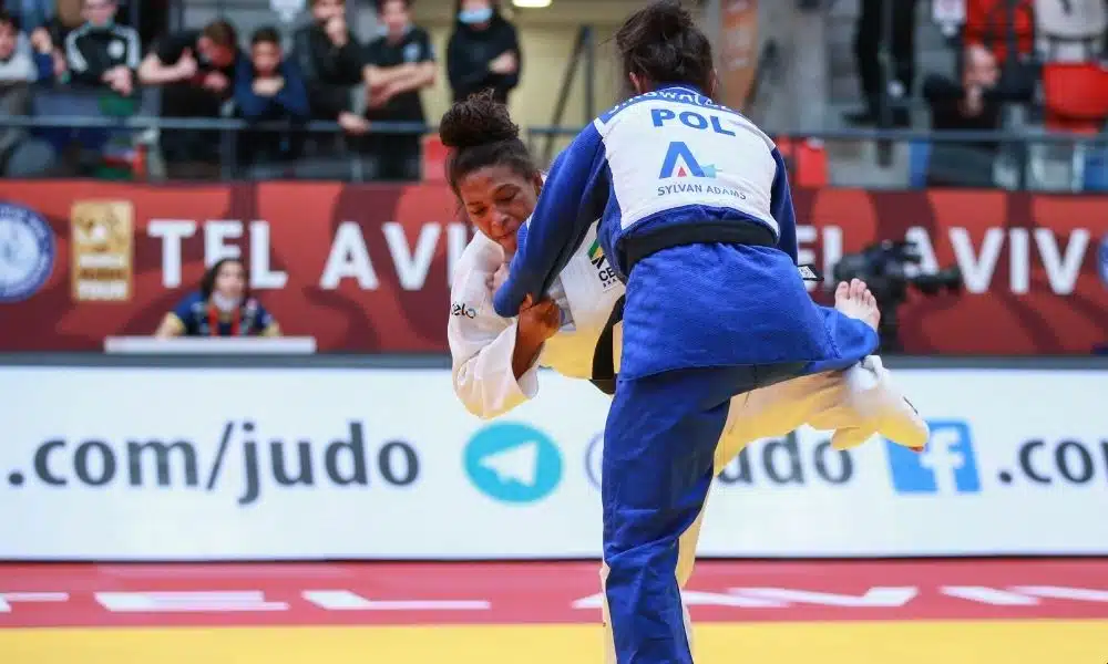 rafaela silva grand slam tel aviv judô Grand Slam de Tbilisi de judô medalha de bronze