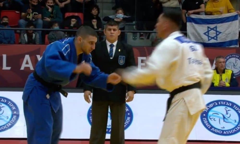 Vinícius Panini termina no 7º lugar pelo Grand Slam judô de Tel Aviv