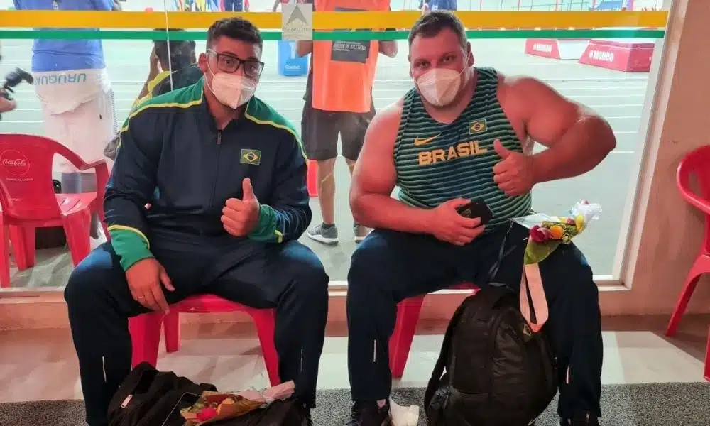 Darlan Romani quebra recorde no Sul-Americano