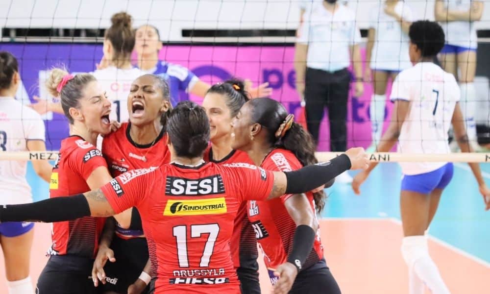 Sesi Bauru x Barueri - Superliga feminina ao vivo Pinheiros