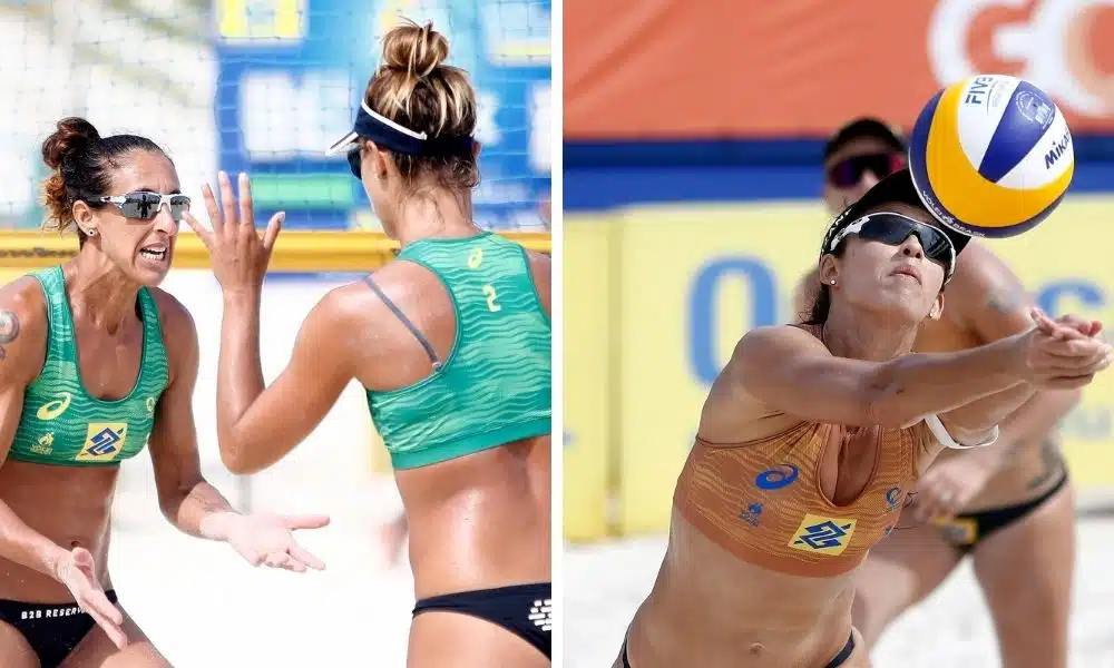 Rebecca/Talita e Josi/Carol Goerl fazem final feminina do Top 8 em Saquarema