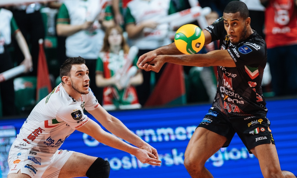 Lucarelli marca 9 pontos e Civitanova segue invicto na Champions League de vôlei masculino final campeonato italiano