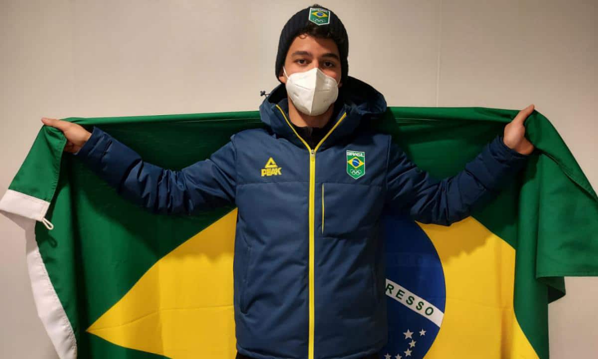 Manex Silva Cerimônia de Encerramento Pequim 2022