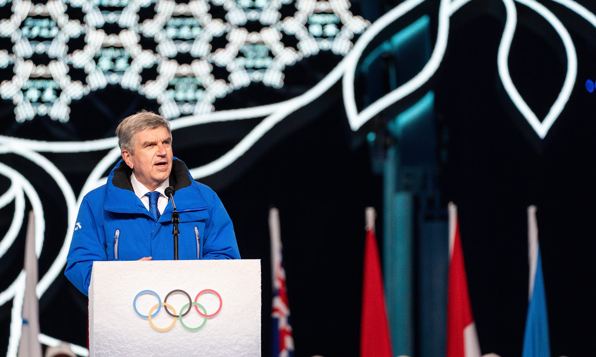 Thomas Bach Patinação Artística Pequim 2022