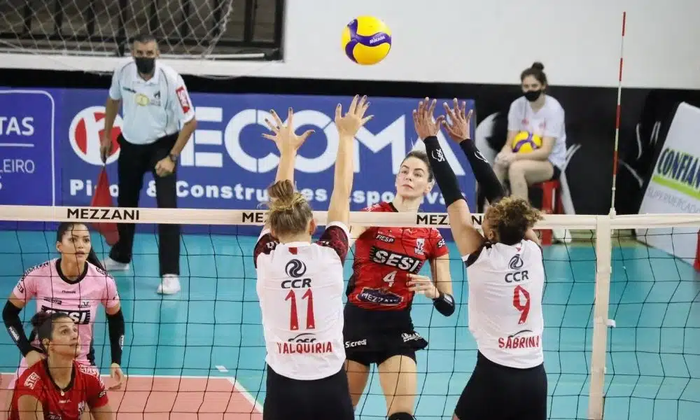ao vivo sesc flamengo x sesi bauru superliga de vôlei feminino