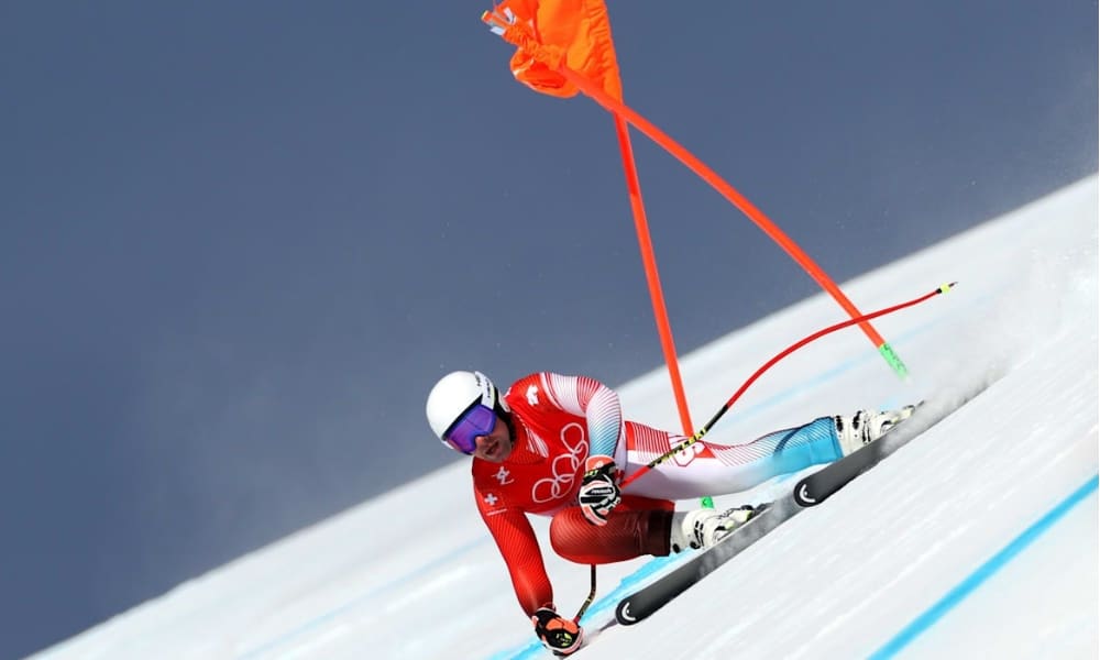 Beat Feuz no downhill em Pequim-2022