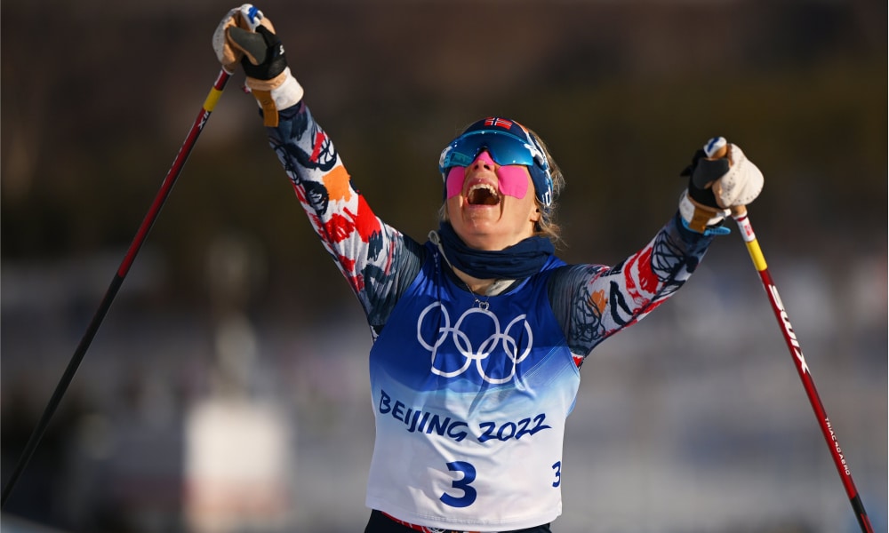 Therese Johaug conquista primeiro ouro de Pequim-2022