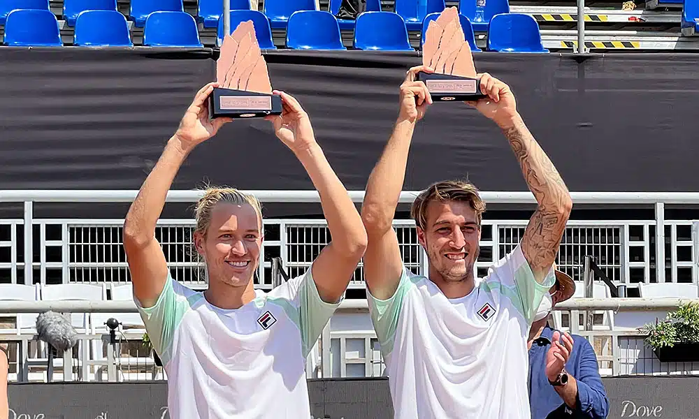 Rafael Matos Felipe Meligeni campeões tênis duplas ATP de Santiago