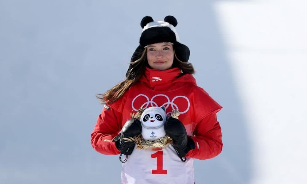 gu ailing ouro halfpipe jogos olímpicos de inverno de pequim-2022