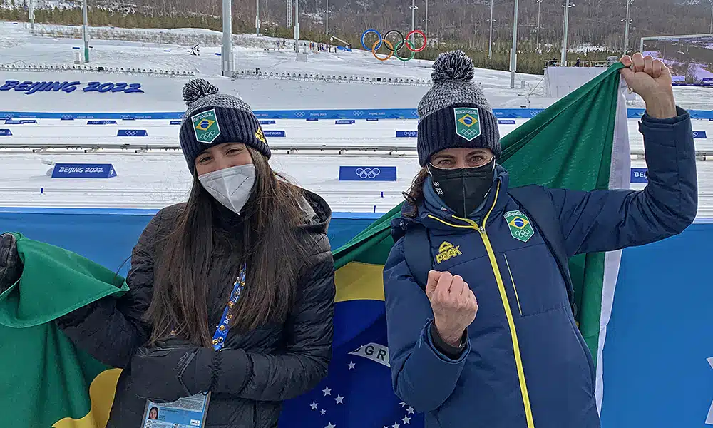 Jaqueline Mourão Eduarda Ribera Duda Ribera esqui cross-country Jogos Olímpicos de Inverno de Pequim 2022
