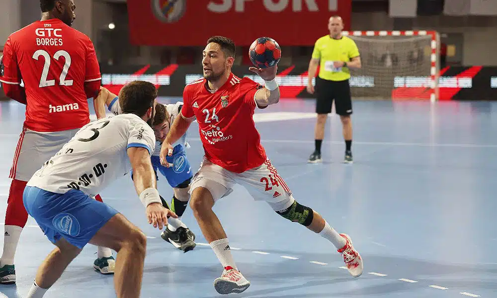 Lazar Kukic Benfica Liga Europeia de handebol masculino