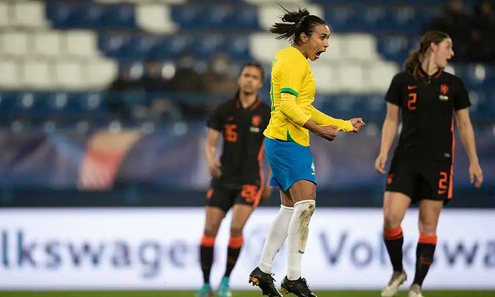 Marta Brasil seleção brasileira futebol feminino Holanda ao vivo Torneio Internacional da França
