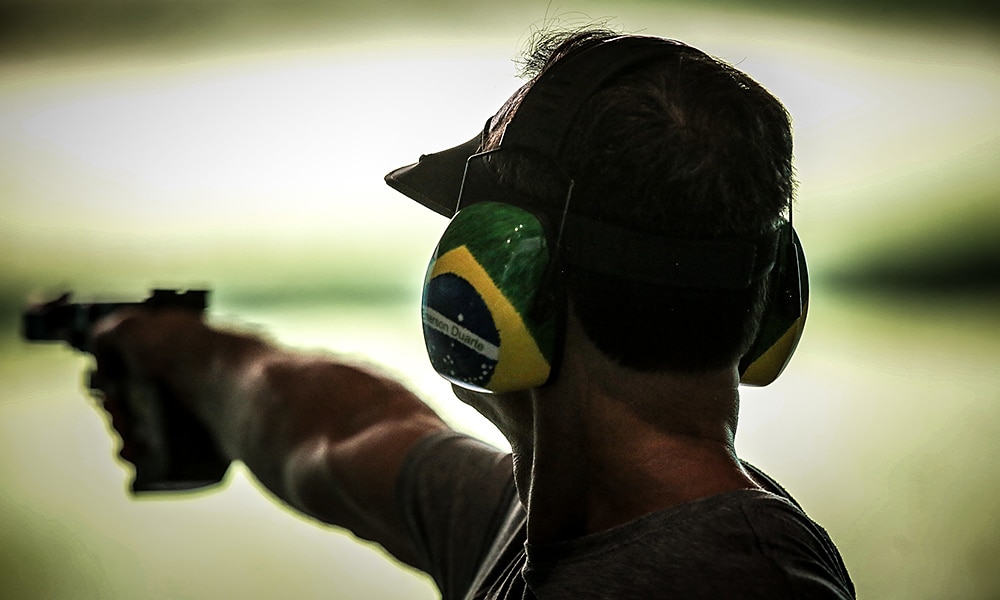 tiro esportivo brasileiros Cairo