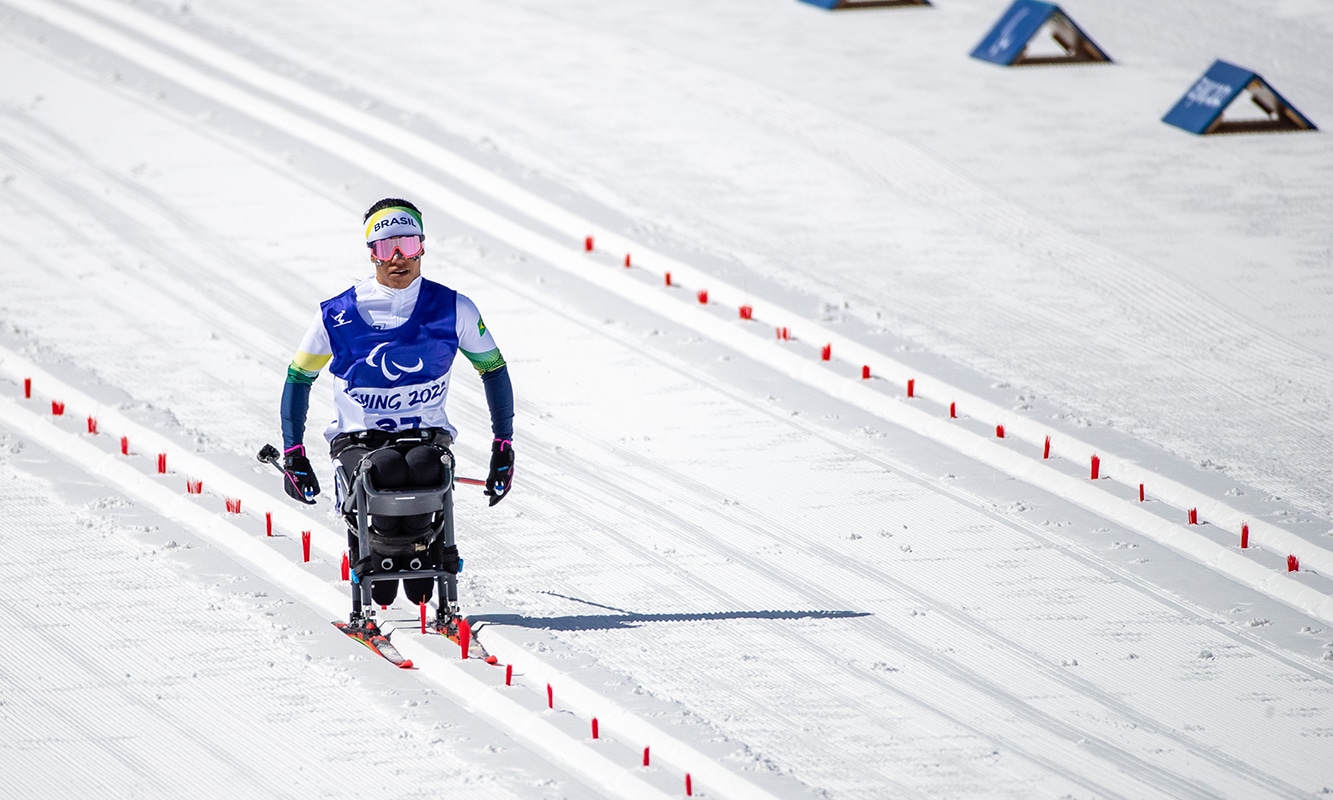 Aline Rocha Paraesqui Cross-Country Jogos Paralímpicos de Inverno Pequim 2022