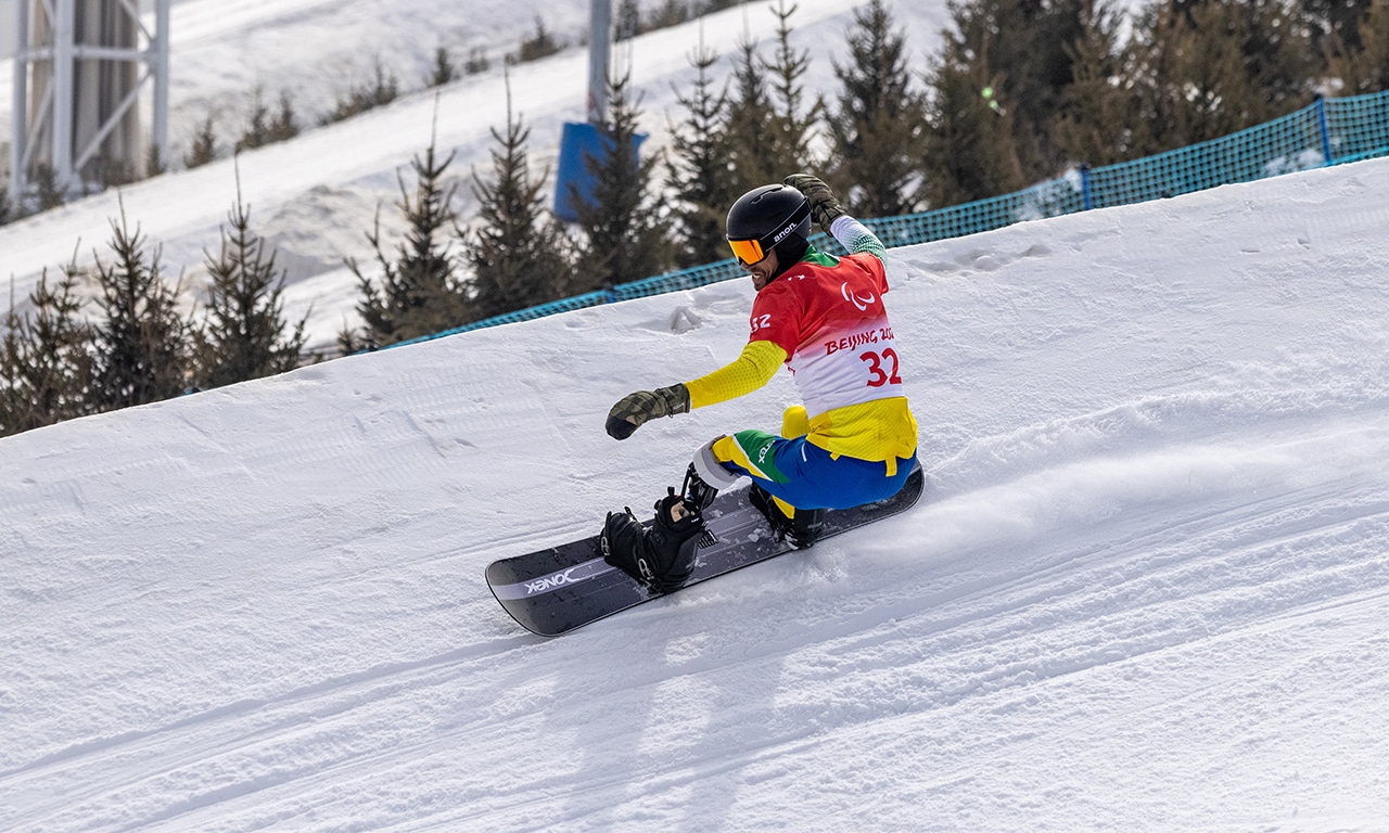 André Barbieri Parasnowboard Jogos Paralímpicos de Inverno Pequim 2022
