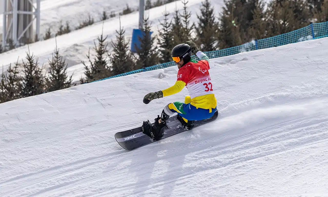 André Barbieri Parasnowboard Jogos Paralímpicos de Inverno Pequim 2022