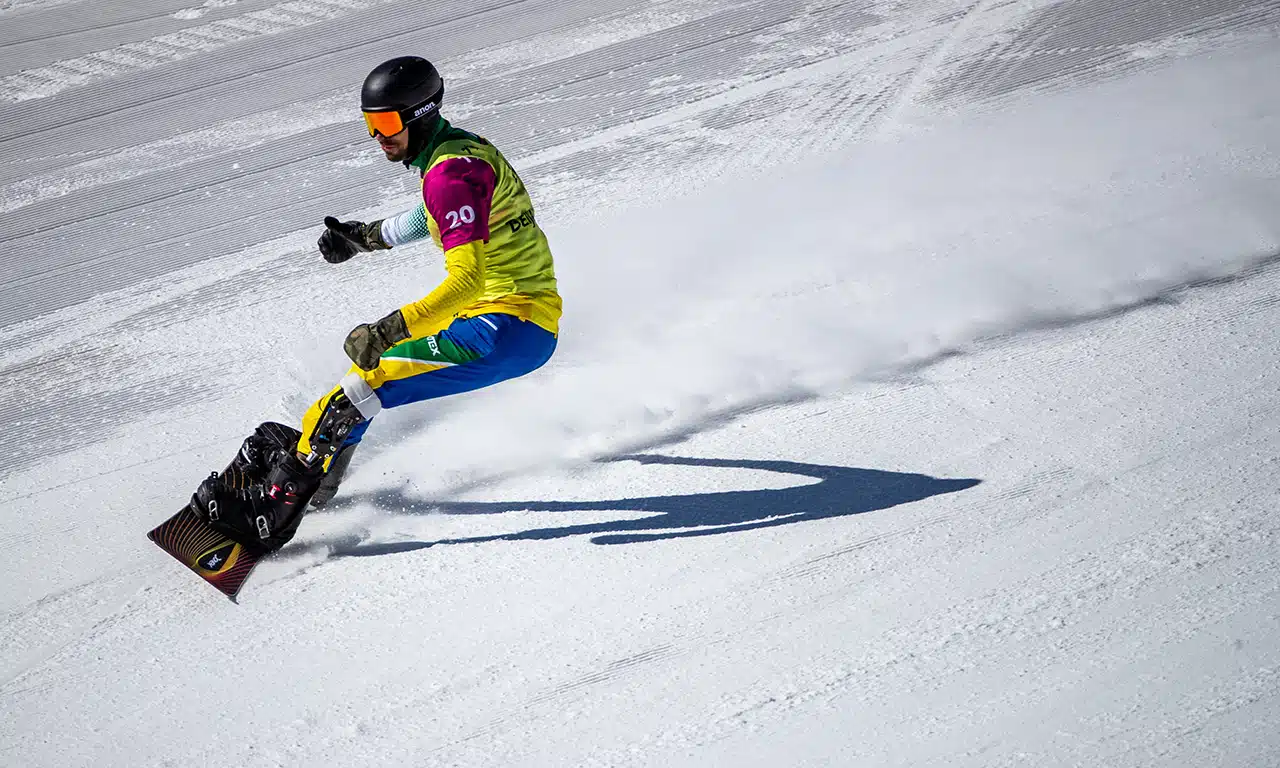 André Barbieri Final Parasnowboard Cross Jogos Paralímpicos de Inverno Pequim 2022