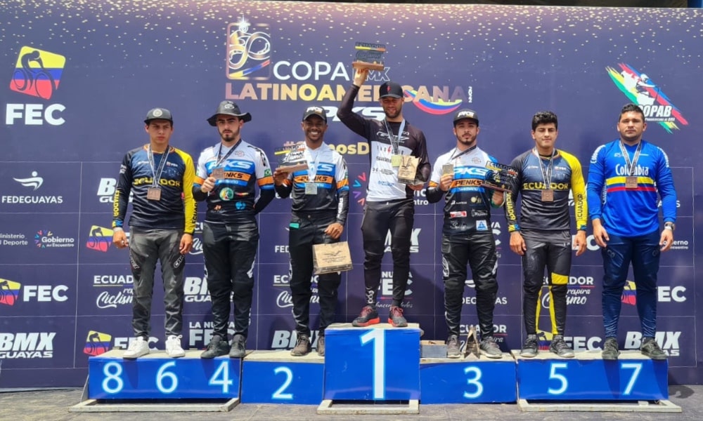 Franklin Vasconcelos Bruno Cogo Guilherme Ribeiro ciclismo BXM