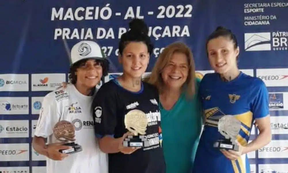 Carol Hertel etapa de Maceió do Campeonato Brasileiro de maratona aquática