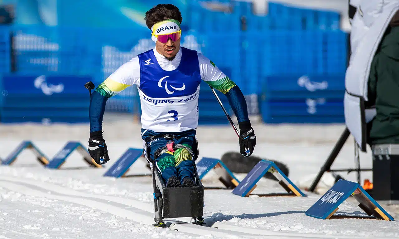 Cristian Ribera Paraesqui Cross-country Jogos Paralímpicos de Inverno Pequim 2022 copa do mundo de paraesqui cross-country paralímpico